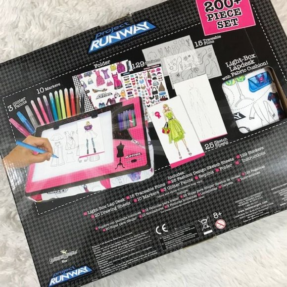 Project Runway Fashion Design Light-Box Lap Desk Set - Picture 15 of 16